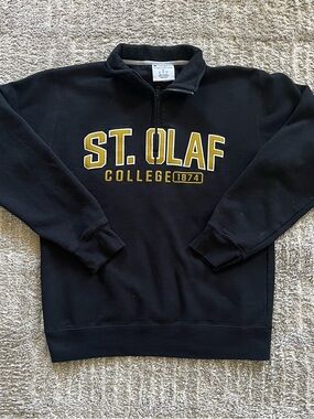 St. Olaf College Spellout Quarter-Zip Sweatshirt